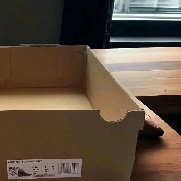 Keds NEW With Tags Women's Camp Boot Suede Mix Olive Size 7 Medium. - Picture 2 of 9